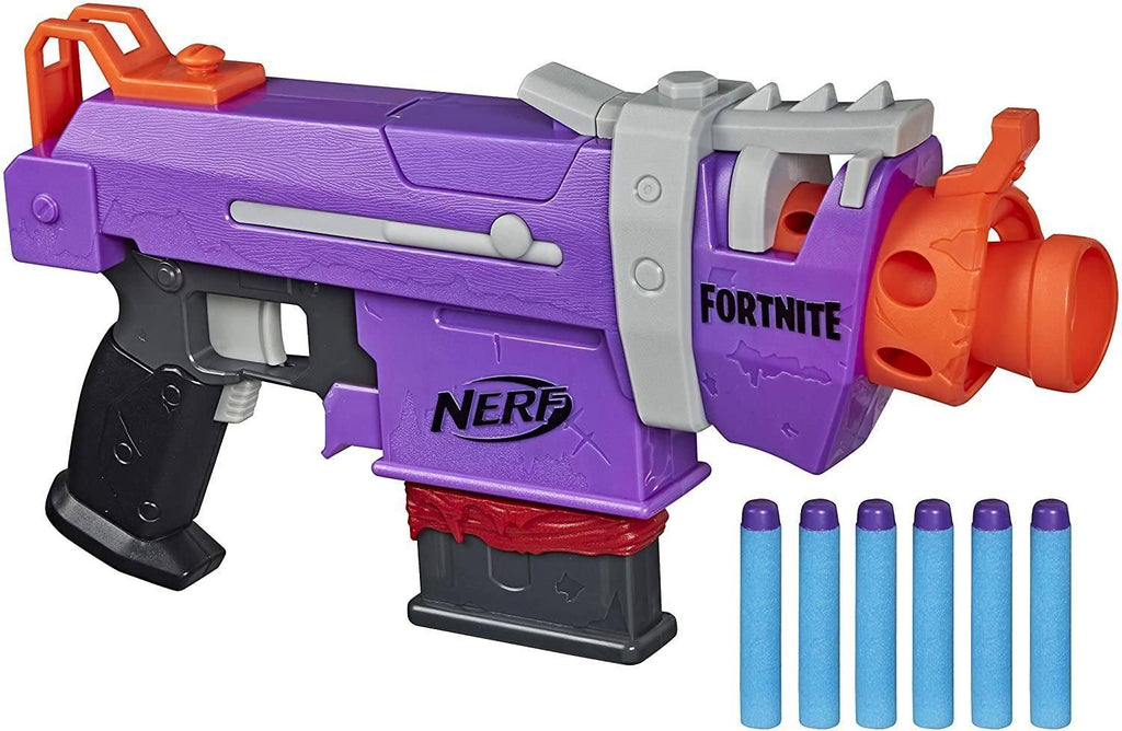 NERF Fortnite SMG-E Motorised Dart Blaster - TOYBOX Toy Shop