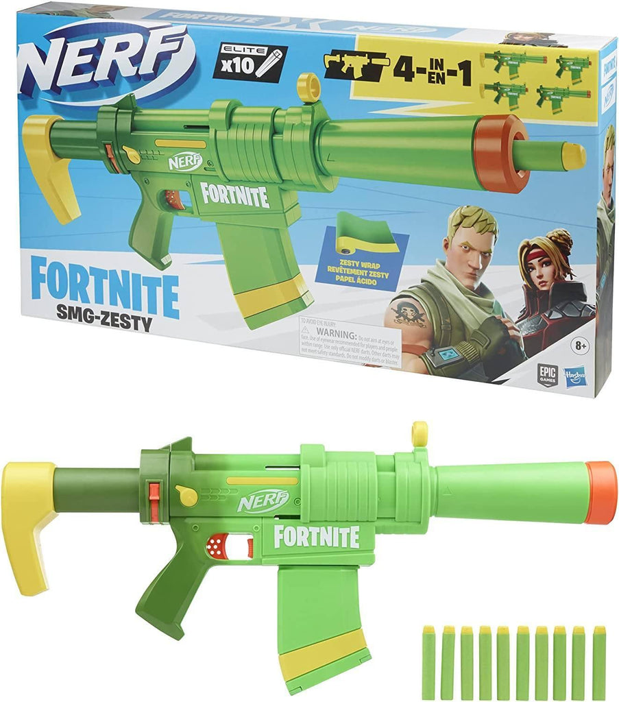 NERF Fortnite SMG-Zesty Blaster - TOYBOX Toy Shop