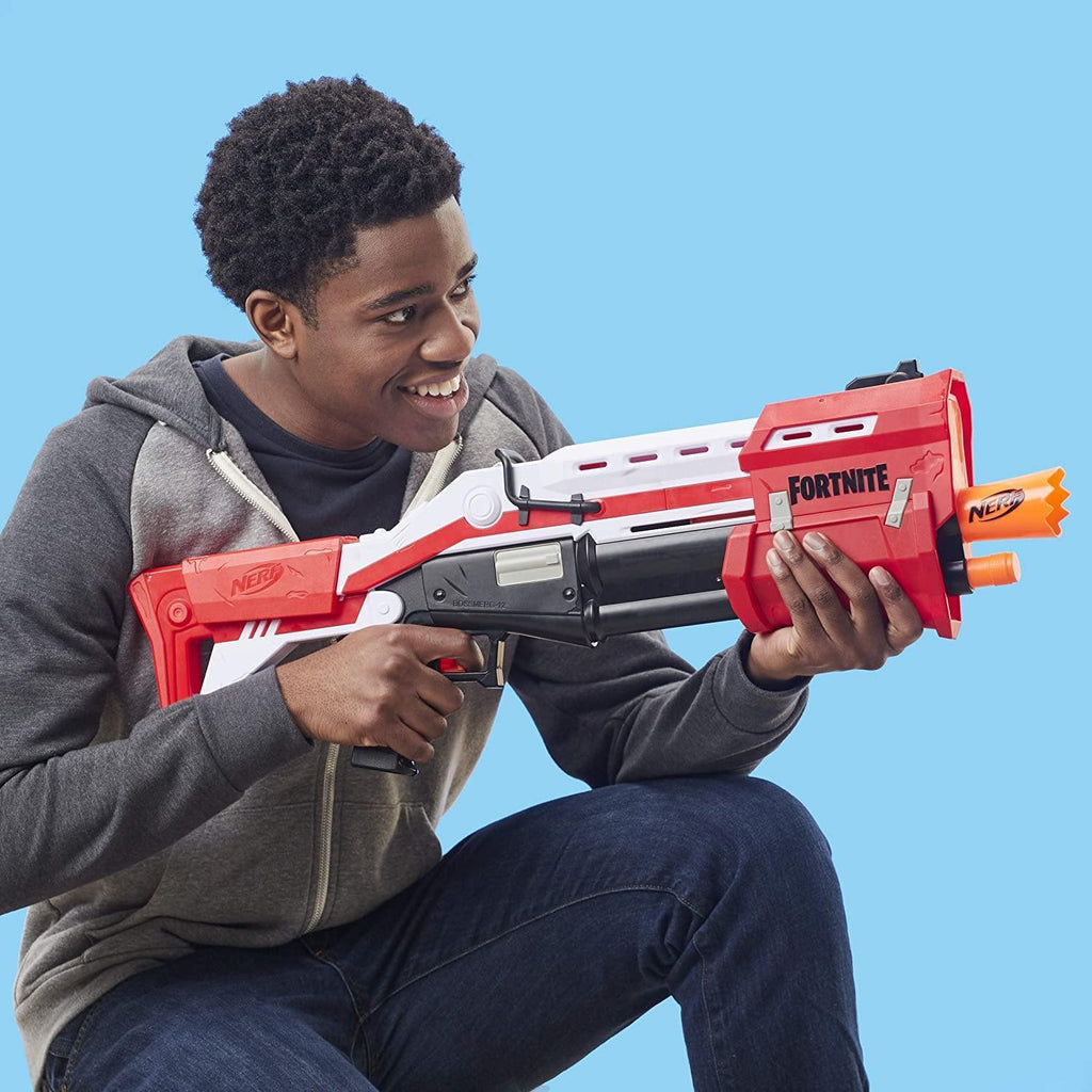 NERF Fortnite TS Pump Action Dart Blaster - TOYBOX Toy Shop