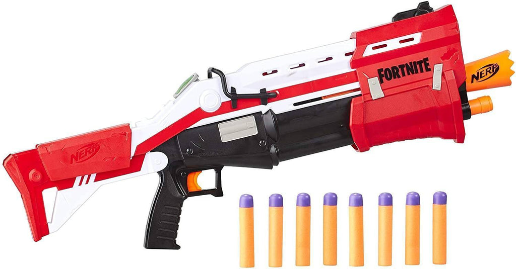 NERF Fortnite TS Pump Action Dart Blaster - TOYBOX Toy Shop