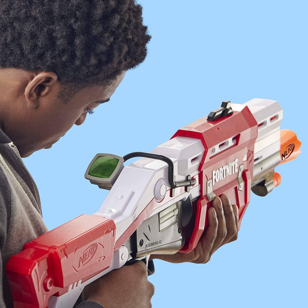 NERF Fortnite TS Pump Action Dart Blaster - TOYBOX Toy Shop