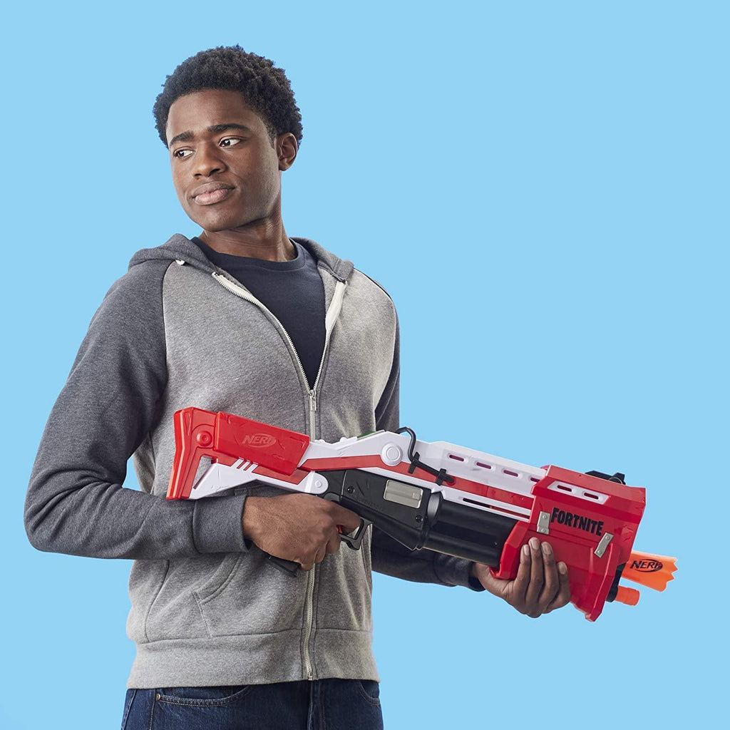 NERF Fortnite TS Pump Action Dart Blaster - TOYBOX Toy Shop