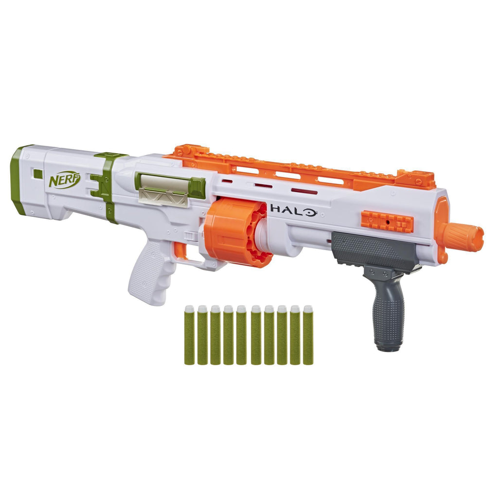 NERF Halo Bulldog SG Pump Action Dart Blaster - TOYBOX Toy Shop