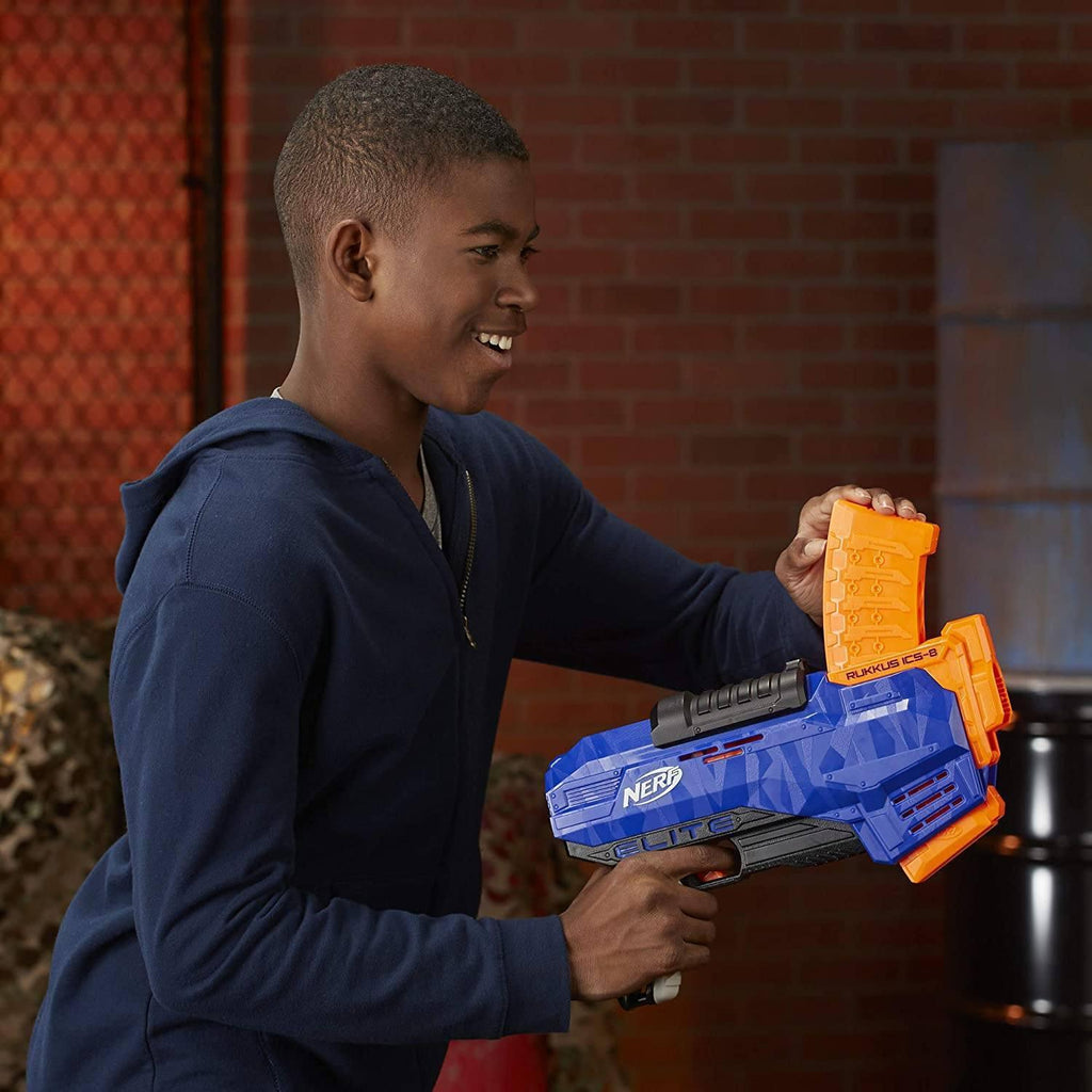 NERF N-Strike Elite Rukkus ICS-8 - TOYBOX Toy Shop