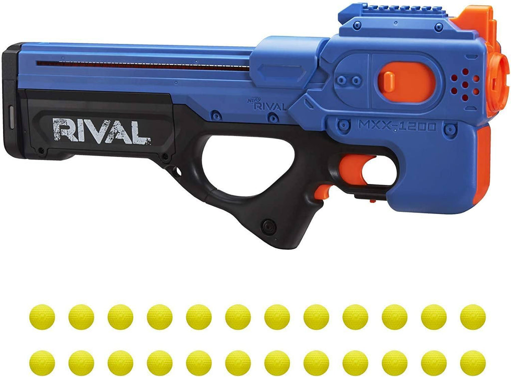 Nerf Rival Charger MXV-1200 Motorised Blaster - Team Blue - TOYBOX Toy Shop