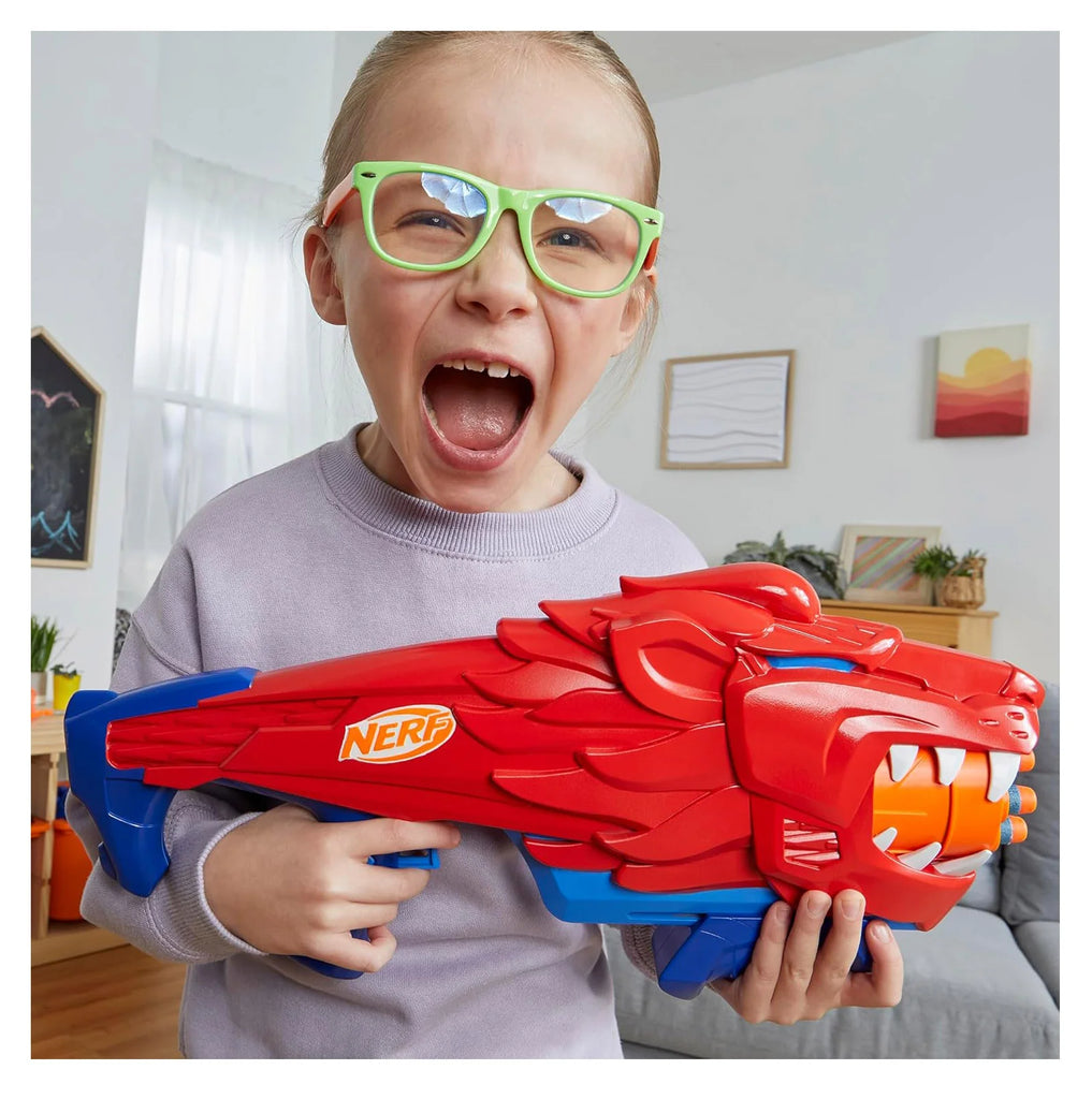 NERF Wild Lionfury Easy Play Dart Blaster - TOYBOX Toy Shop