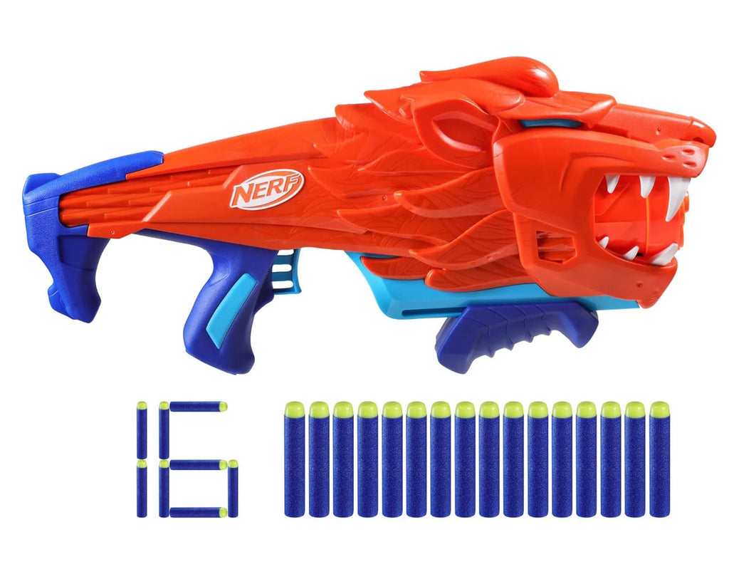 NERF Wild Lionfury Easy Play Dart Blaster - TOYBOX Toy Shop