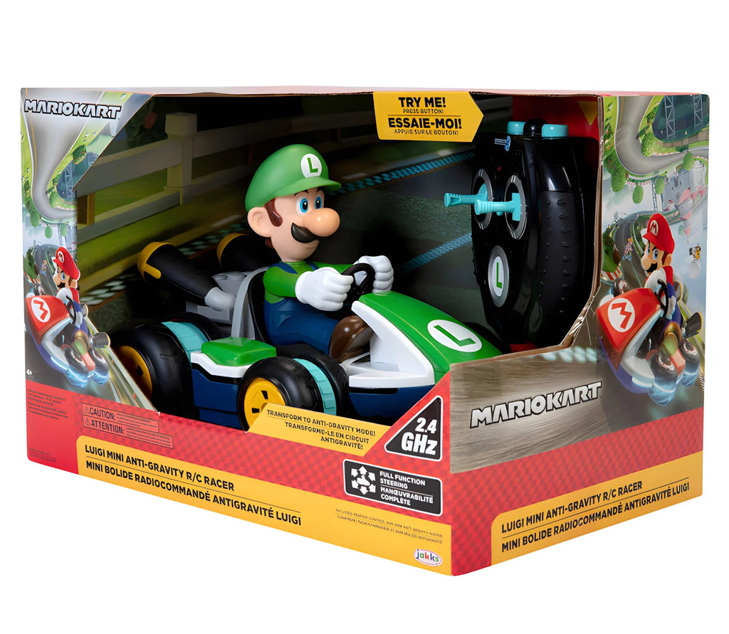 Nintendo Mario Kart Luigi Mini RC Racer Radio Control Car - TOYBOX Toy Shop