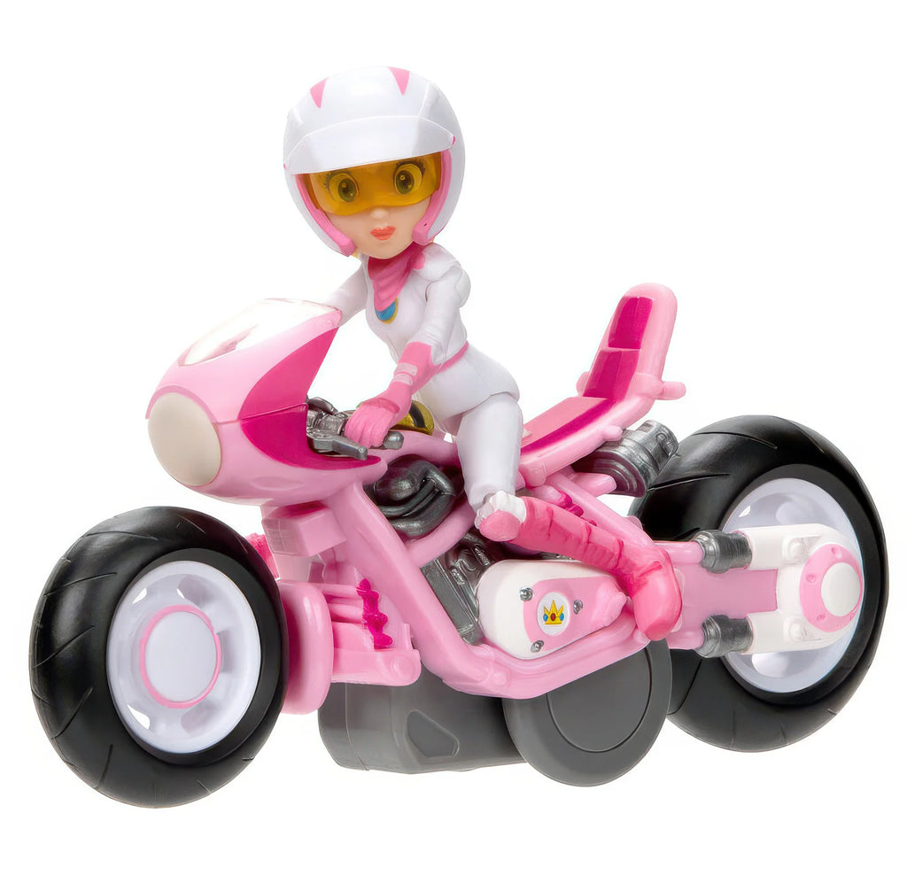 Nintendo Super Mario Movie Peach 7 cm Figure With Kart Set - TOYBOX Toy Shop