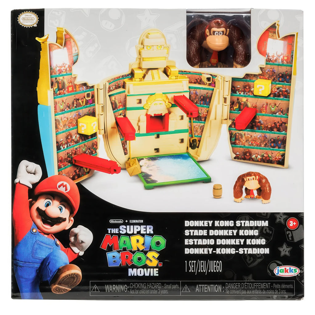 Nintendo The Super Mario Bros. Movie Donkey Kong Stadium Playset - TOYBOX Toy Shop