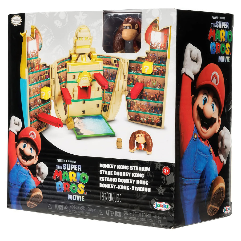 Nintendo The Super Mario Bros. Movie Donkey Kong Stadium Playset - TOYBOX Toy Shop