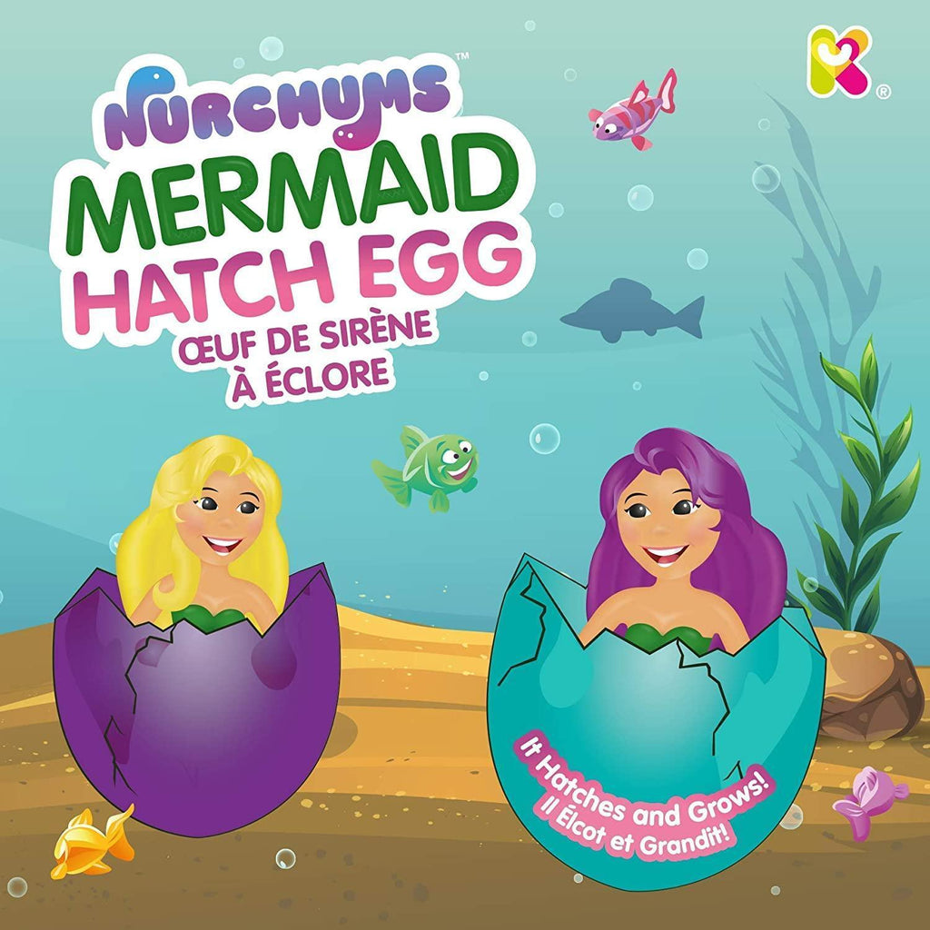 Nurchums Mermaid Hatch Egg - TOYBOX Toy Shop