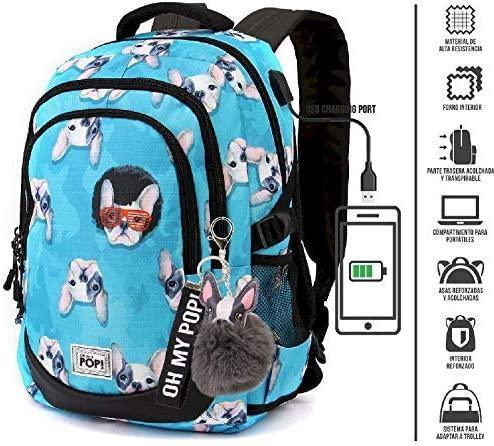 Oh My Pop! Doggy-Running HS Backpack School Daypack 44 cm - TOYBOX Toy Shop