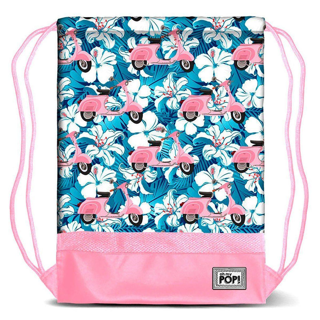 Oh My Pop Scooter Drawstring Bag 48cm - TOYBOX Toy Shop