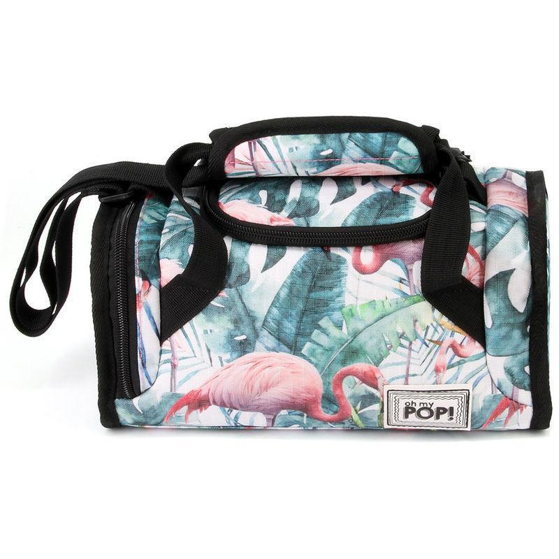 Oh My Pop Tropical Flamingo Lunch Bag - TOYBOX Toy Shop