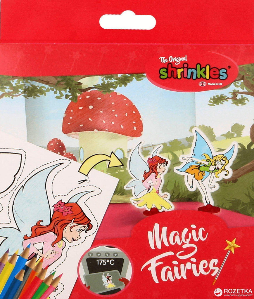 Original Shrinkles Magical Fairies (Mini Craft Pack) - TOYBOX Toy Shop