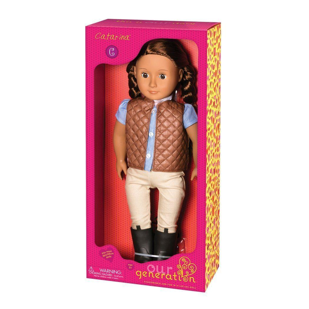 Our Generation BD31102 Doll Caterina 18-inch - TOYBOX Toy Shop