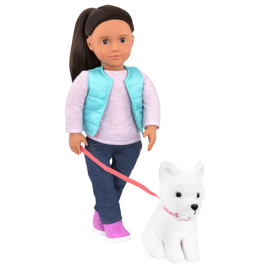 Our Generation Cassie Deluxe 46 cm Doll & Pet Set - TOYBOX Toy Shop