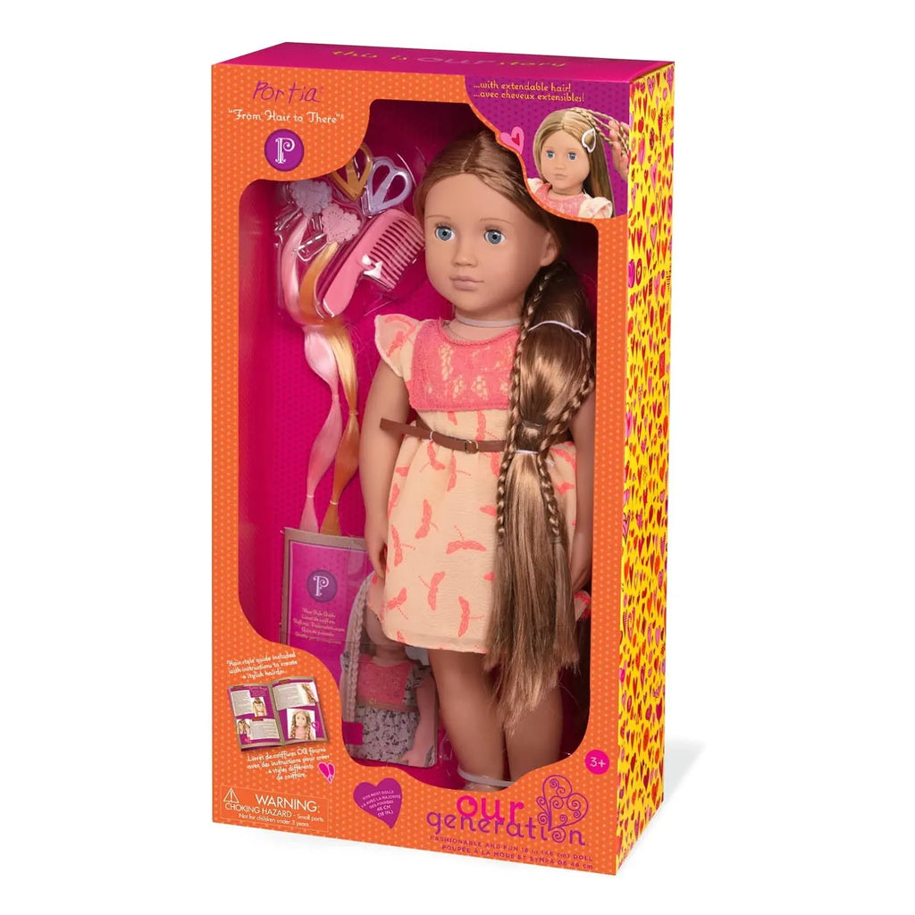 Our Generation Deluxe Fashion Doll 46cm - Portia - TOYBOX Toy Shop