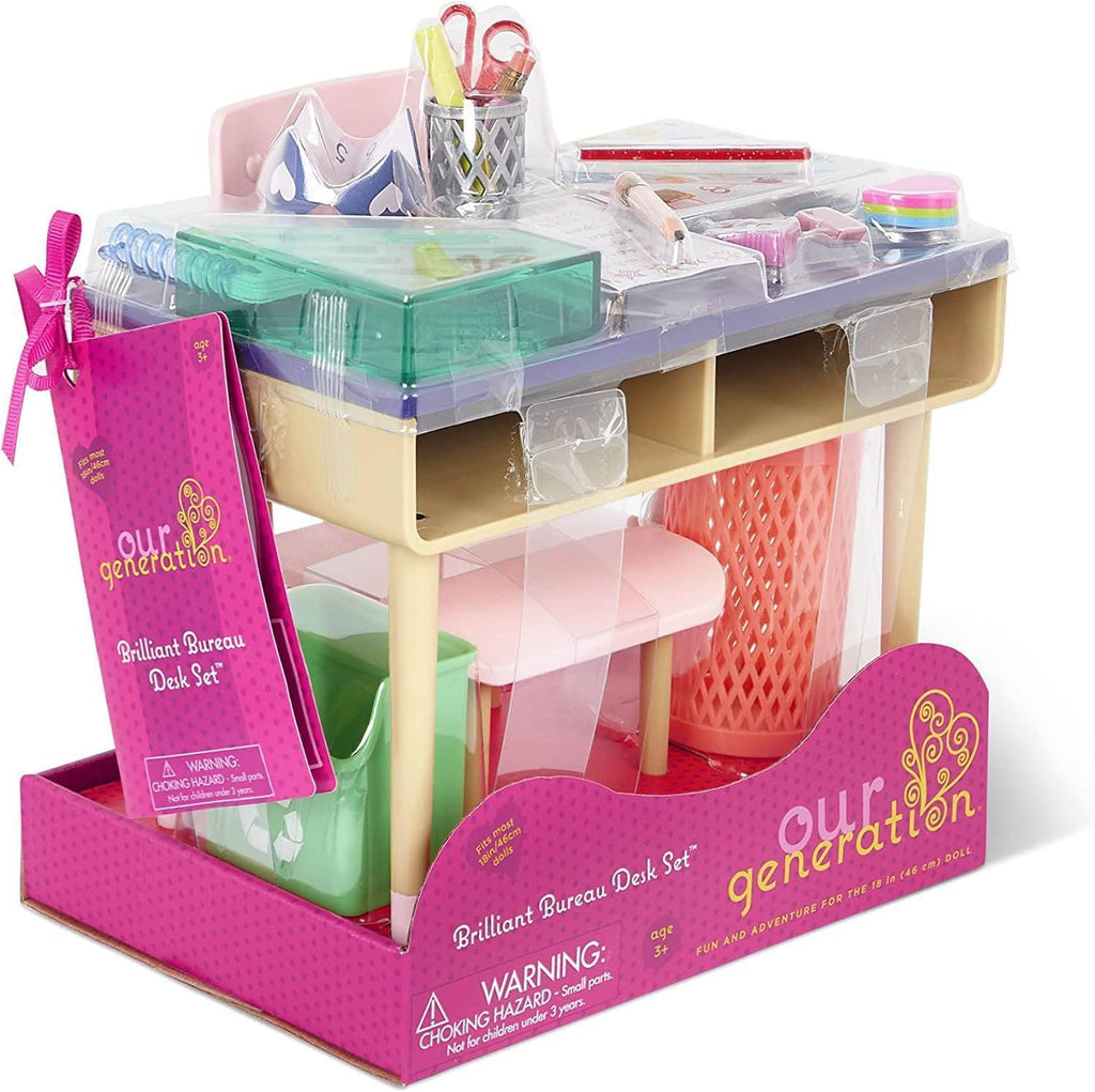 Our Generation Doll School Desk - TOYBOX Toy Shop