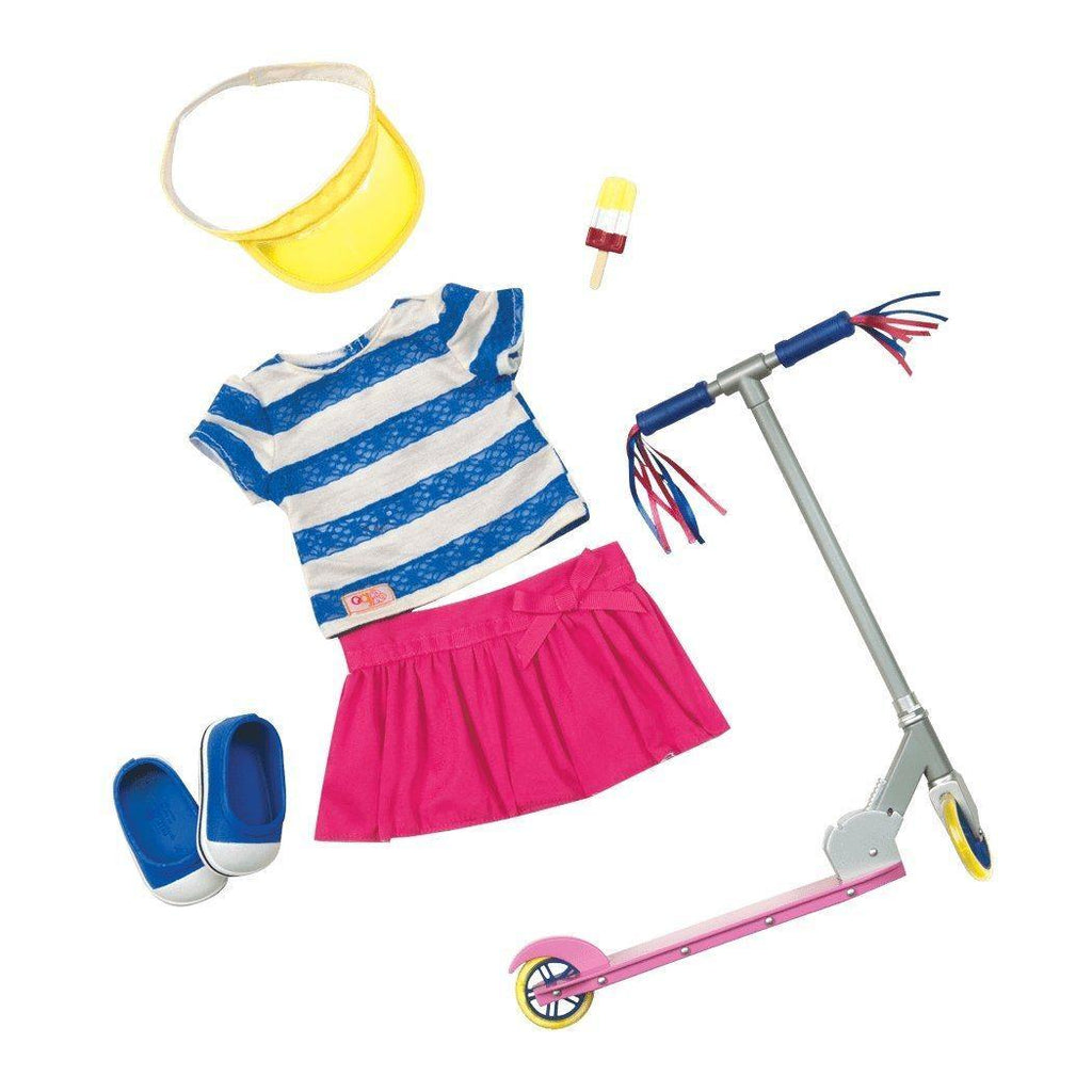 Our Generation Dolls Cute to Scoot Outfit BD30200 - TOYBOX Toy Shop