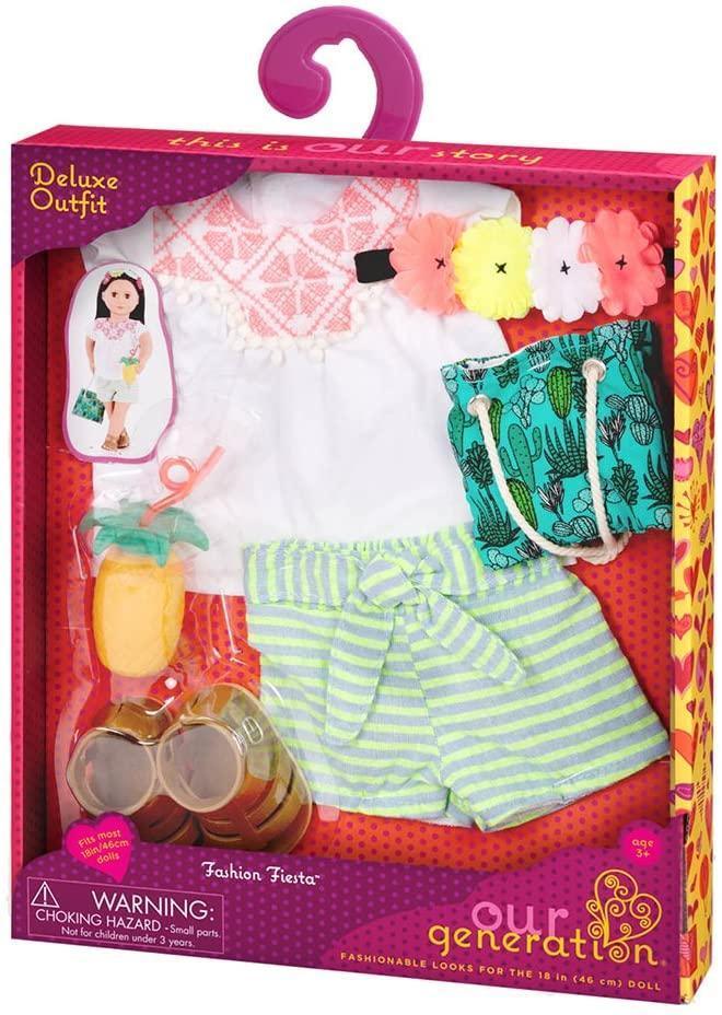 Our Generation Dolls Fashion Fiesta Deluxe Outfit BD30294Z - TOYBOX Toy Shop