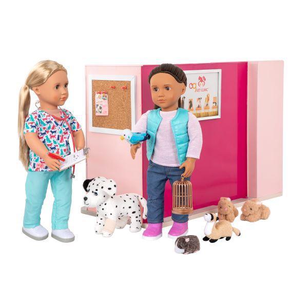 Our Generation Healthy Paws Vet Clinic – Pink - TOYBOX Toy Shop