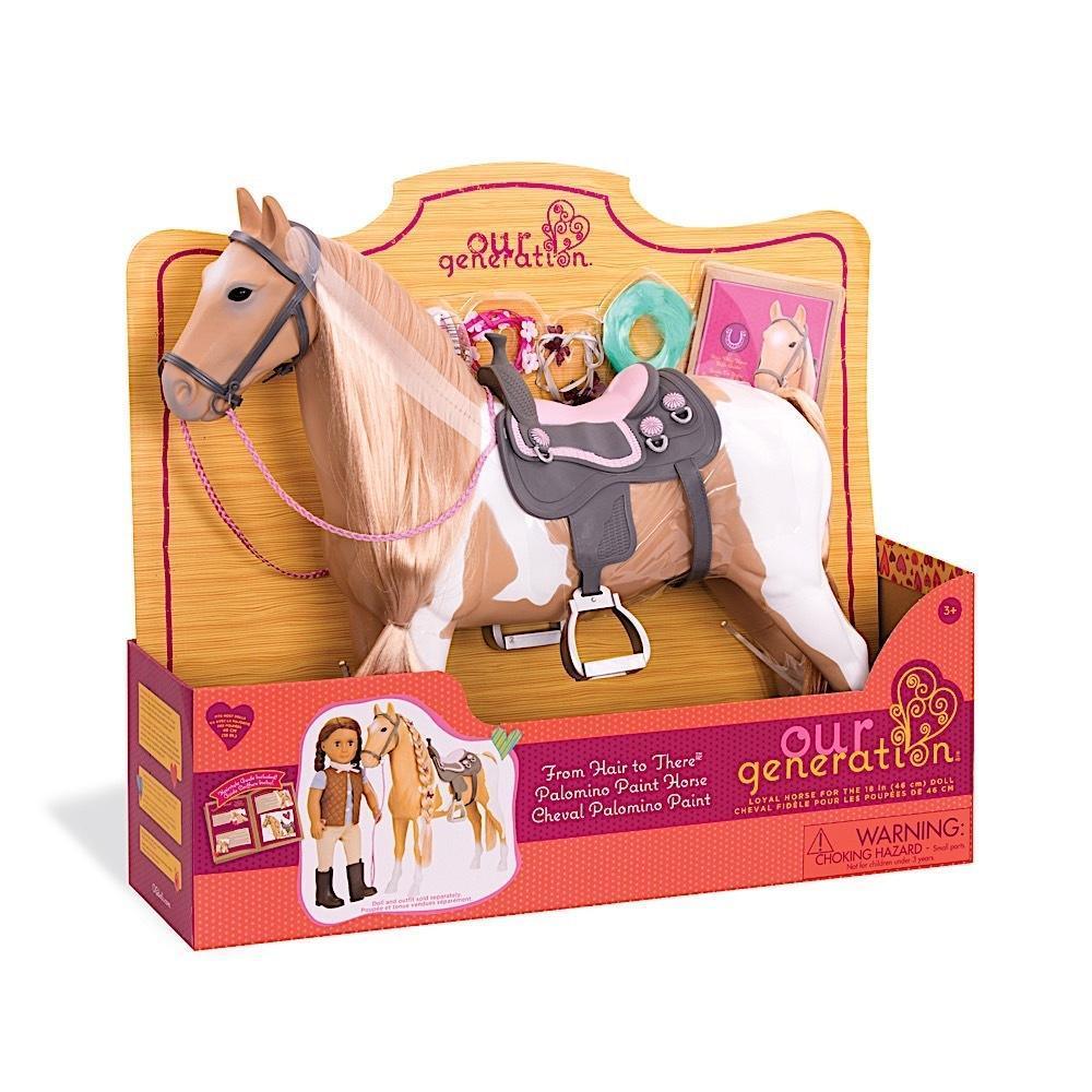 Our Generation Palamino Hair Play Horse - TOYBOX Toy Shop