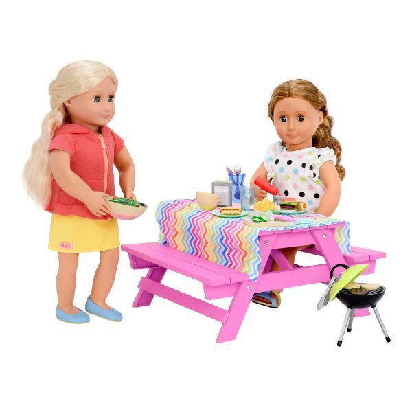 Our Generation Picnic Table Set - TOYBOX Toy Shop