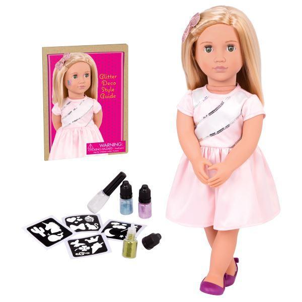 Our Generation Rosalyn Deco Doll with Glitter Tattoos 46 cm - TOYBOX Toy Shop