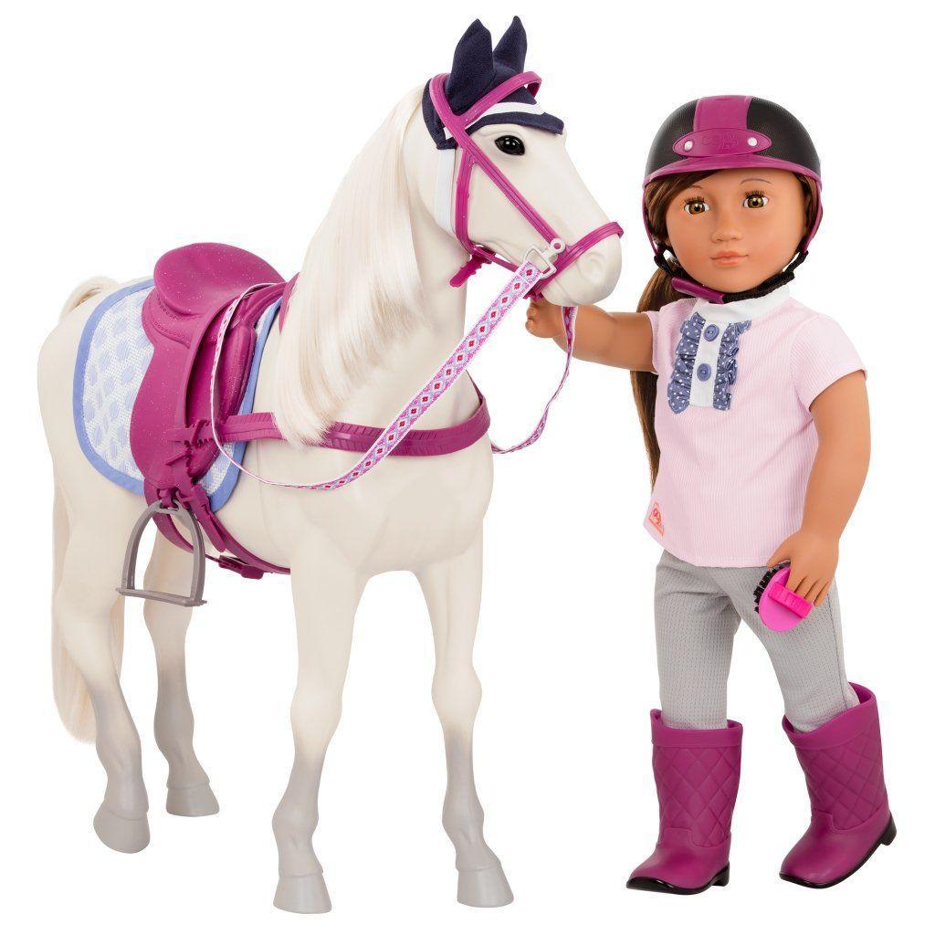 Our Generation Sterling Grey Horse for 18-inch Dolls - TOYBOX Toy Shop