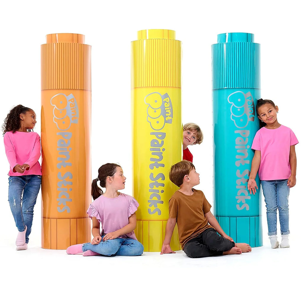 Paint Pop Paint Sticks For Kids - 30 Pack Giant Tube - TOYBOX Toy Shop