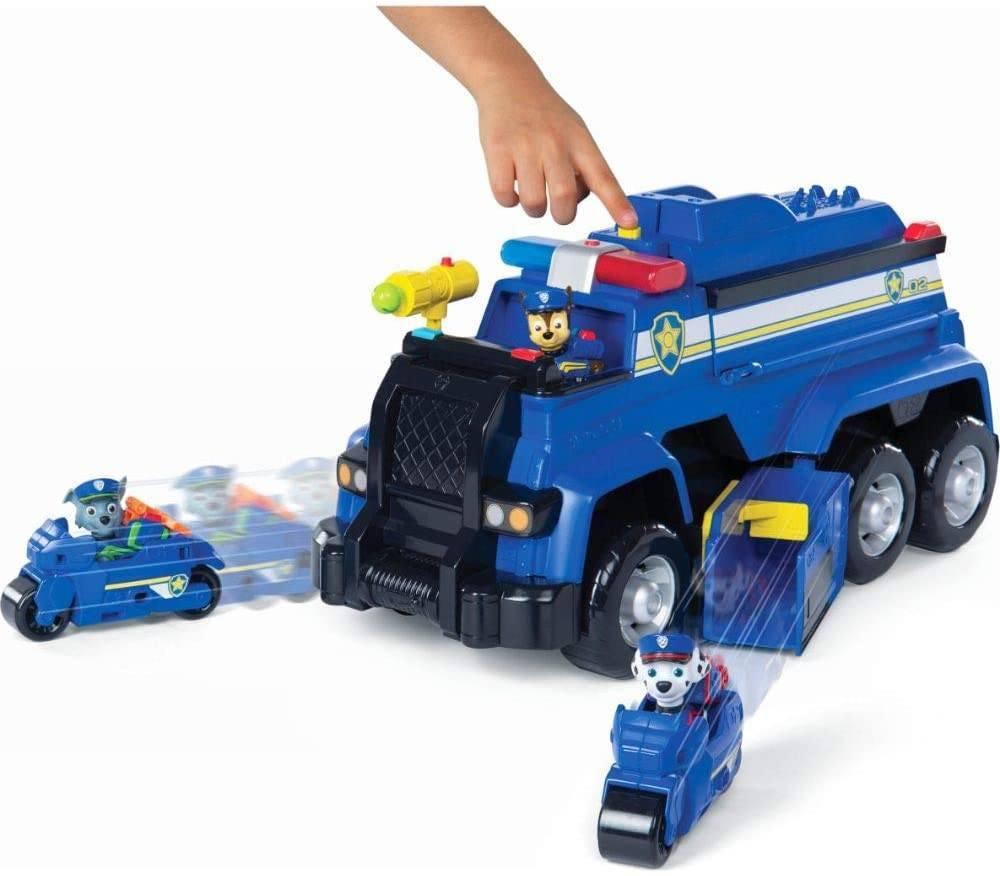 PAW Patrol 6058329 - Chase’s 5-in-1 Ultimate Police Cruiser with Lights and Sounds - TOYBOX Toy Shop