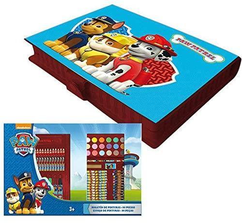 PAW Patrol 80 Piece Colouring & Painting Set - TOYBOX Toy Shop