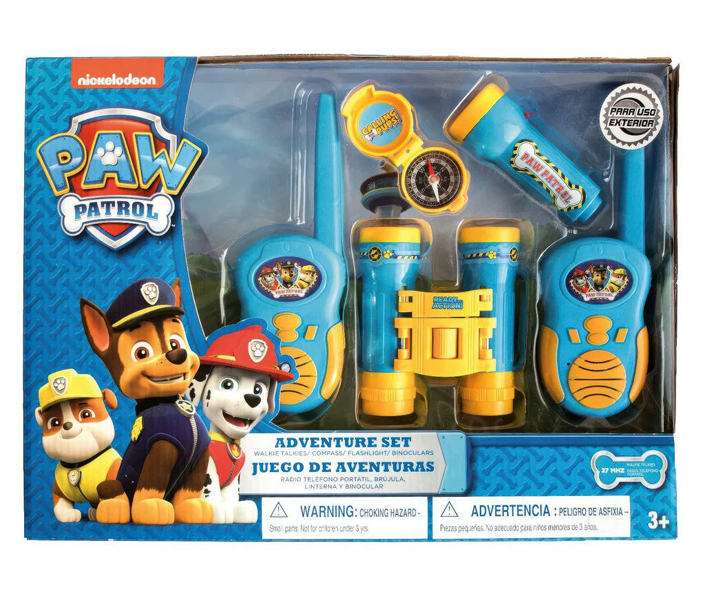 PAW Patrol Adventure Set Walkie Talkies - 5 Pce Set - TOYBOX Toy Shop