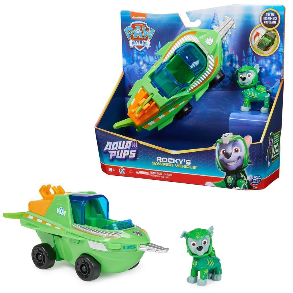 Paw Patrol Aqua Pups Deluxe Vehicle - Assorted - TOYBOX Toy Shop