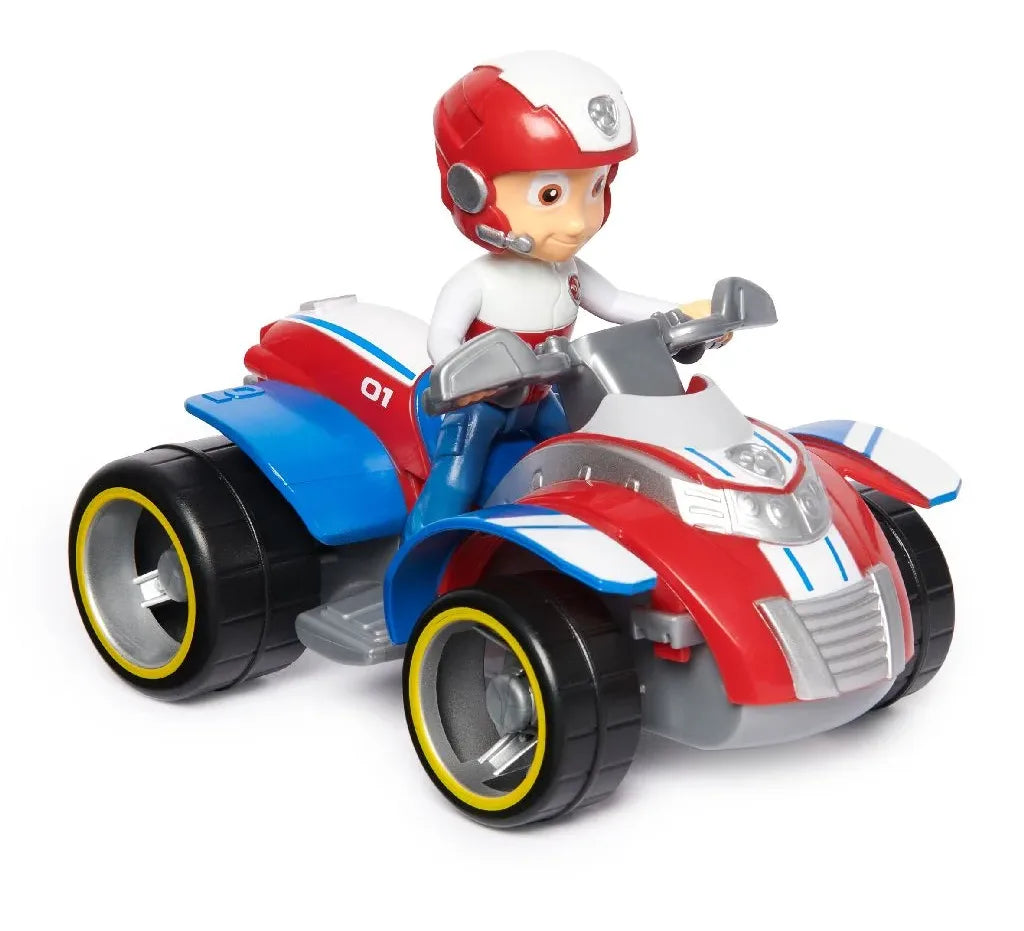 PAW Patrol Ryder Rescue ATV Vehicle with Collectible Action Figure - TOYBOX Toy Shop