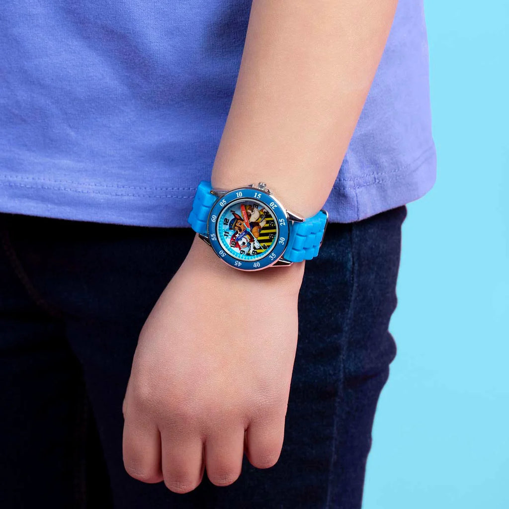 Paw Patrol Blue Silicone Strap Watch - TOYBOX Toy Shop