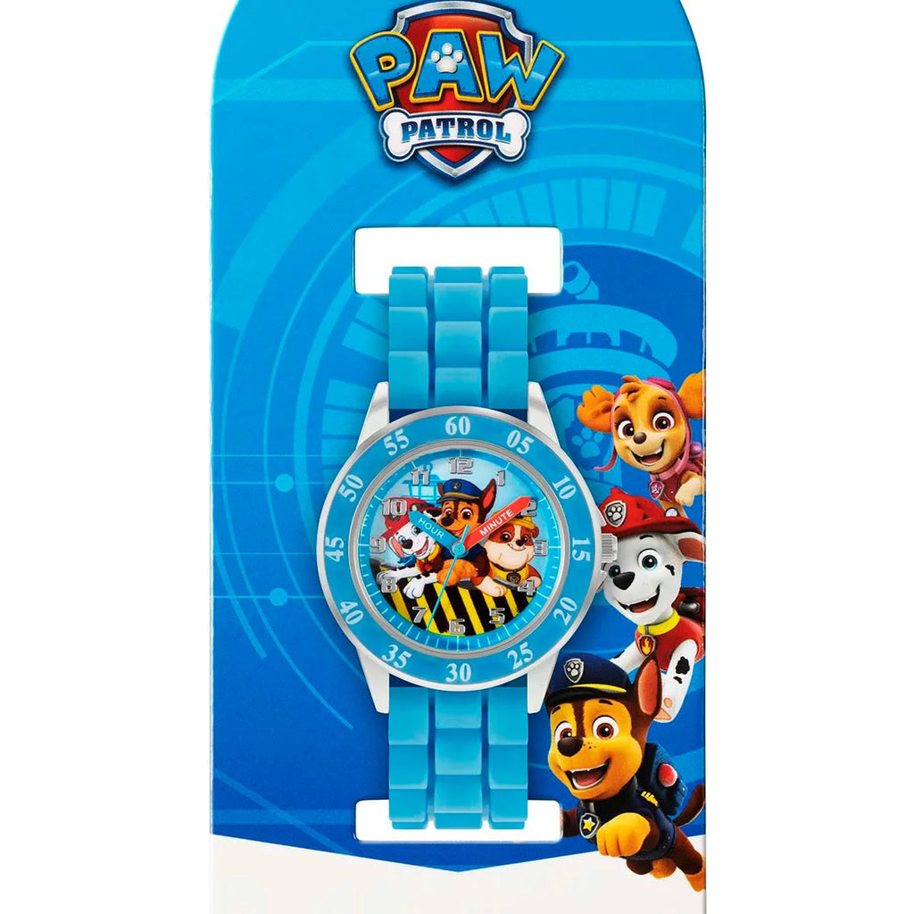 Paw Patrol Blue Silicone Strap Watch - TOYBOX Toy Shop