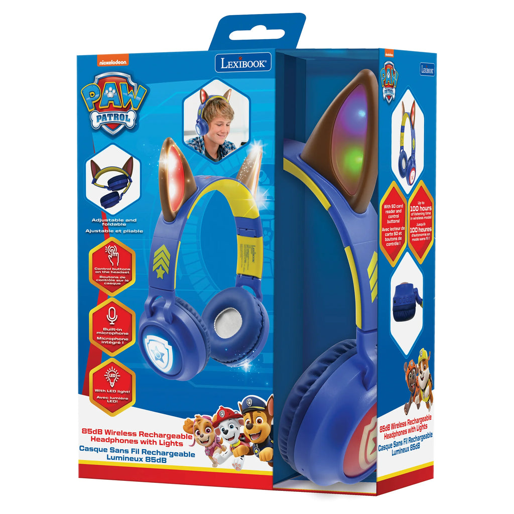 PAW Patrol Bluetooth Headphones with Lights - TOYBOX Toy Shop