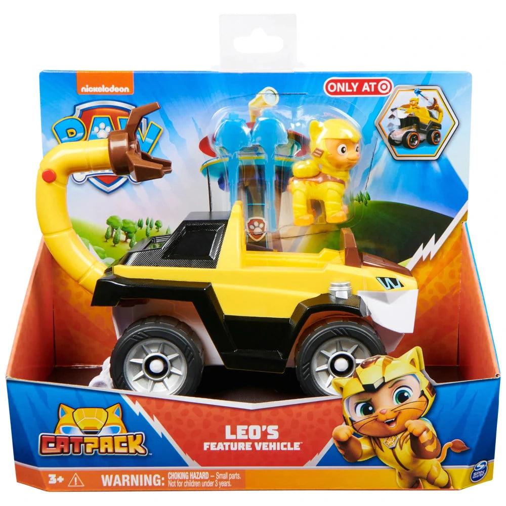 PAW Patrol, Cat Pack, Leo’s Transforming Toy Car with Action Figure - TOYBOX Toy Shop