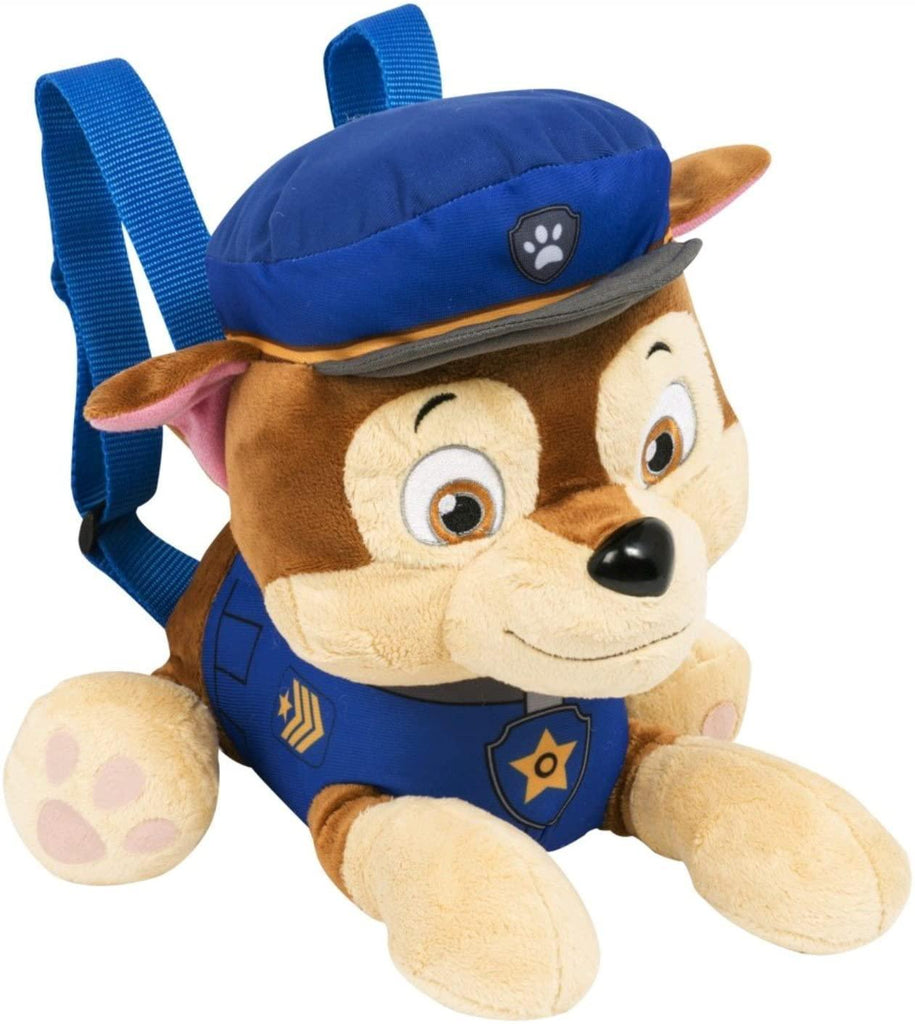 PAW Patrol Chase Character Plush Backpack 37cm - TOYBOX Toy Shop