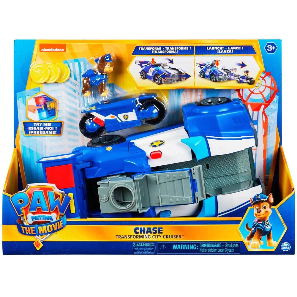 PAW Patrol Chase’s 2-in-1 Transforming Movie City Cruiser - TOYBOX Toy Shop