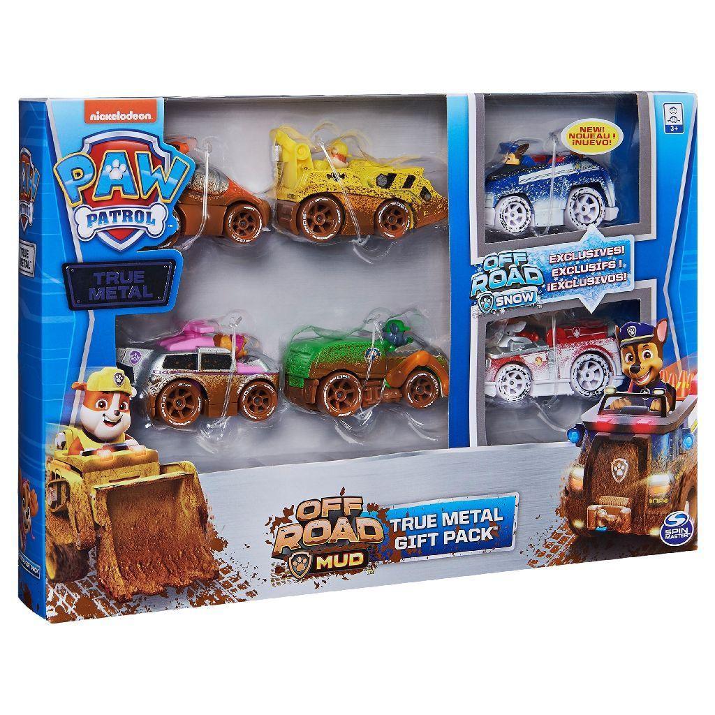 PAW Patrol, DIE-CAST Collectible Metal Classic 6 Vehicle Gift Pack - TOYBOX Toy Shop