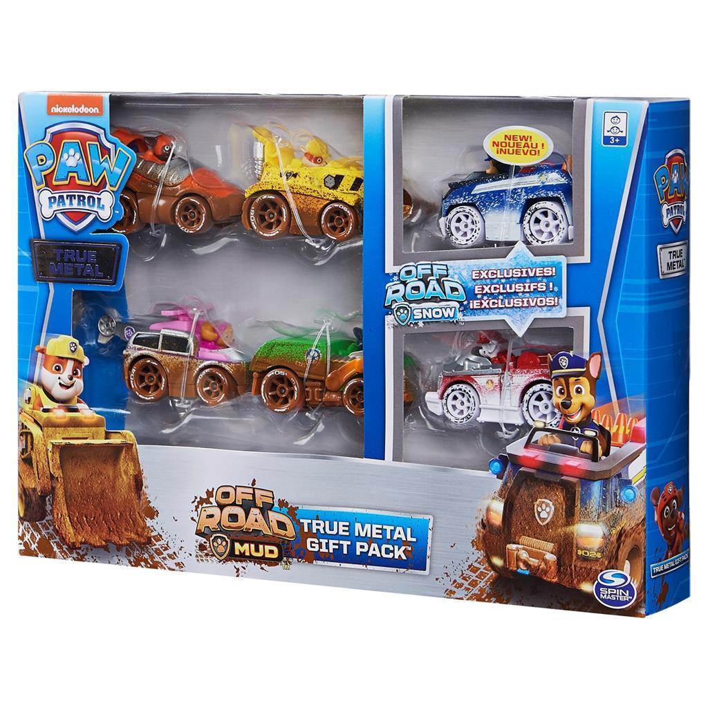 PAW Patrol, DIE-CAST Collectible Metal Classic 6 Vehicle Gift Pack - TOYBOX Toy Shop