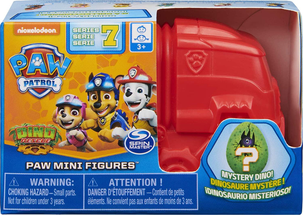 PAW Patrol Dino Rescue Collectible Blind Box Mini Figure and Mystery Dinosaur - TOYBOX Toy Shop