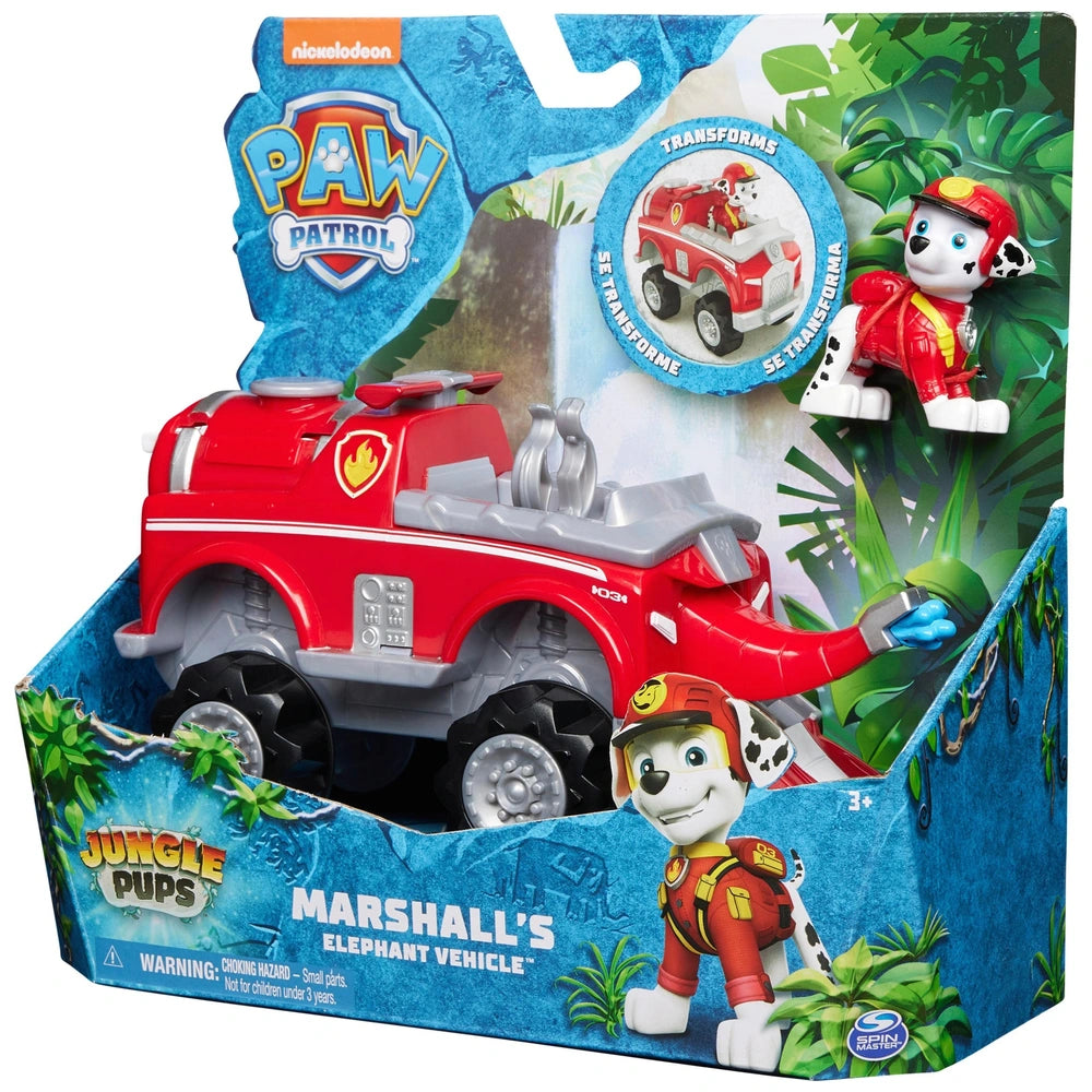 PAW Patrol Jungle Pups – Marshall Elephant Rescue Vehicle - TOYBOX Toy Shop