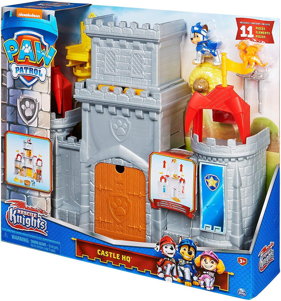 PAW Patrol Rescue Knights Castle HQ Transforming Playset - TOYBOX Toy Shop