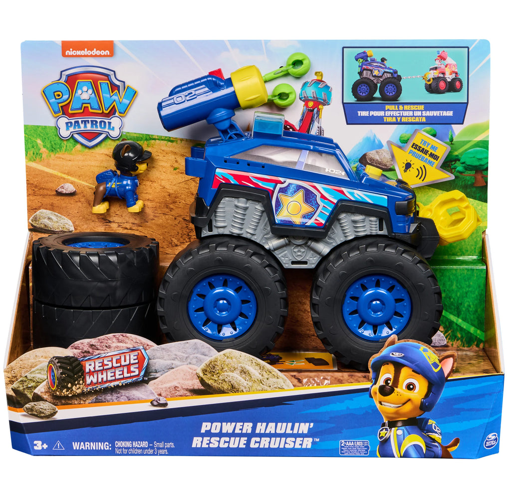 PAW Patrol Rescue Wheels Chase's Power Haulin' Cruiser - TOYBOX Toy Shop