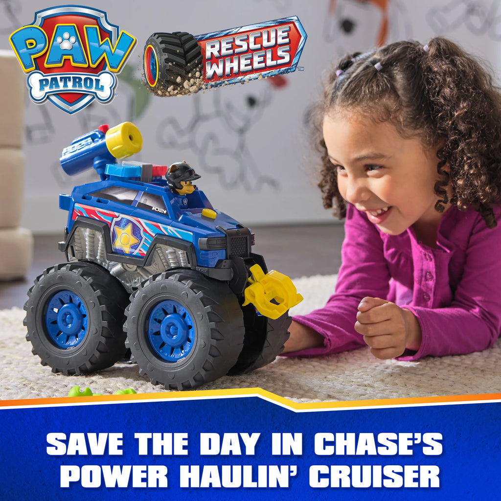 PAW Patrol Rescue Wheels Chase's Power Haulin' Cruiser - TOYBOX Toy Shop